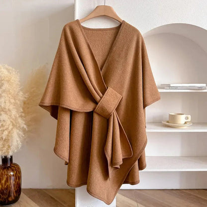 Olea™ | Elegante poncho sjaal