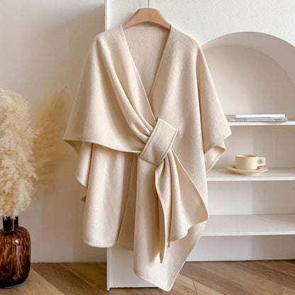 Olea™ | Elegante poncho sjaal