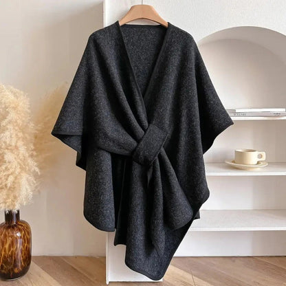 Olea™ | Elegante poncho sjaal