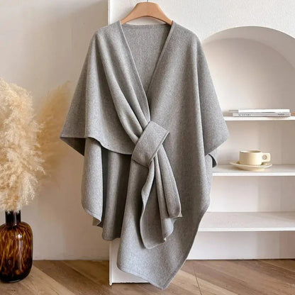 Olea™ | Elegante poncho sjaal