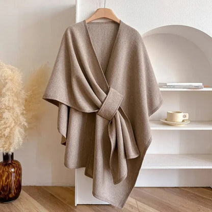 Olea™ | Elegante poncho sjaal