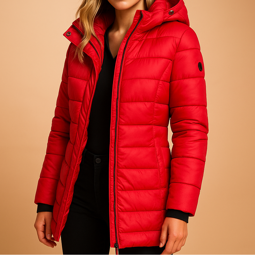 Lina™ | Warme Gewatteerde Winterjas