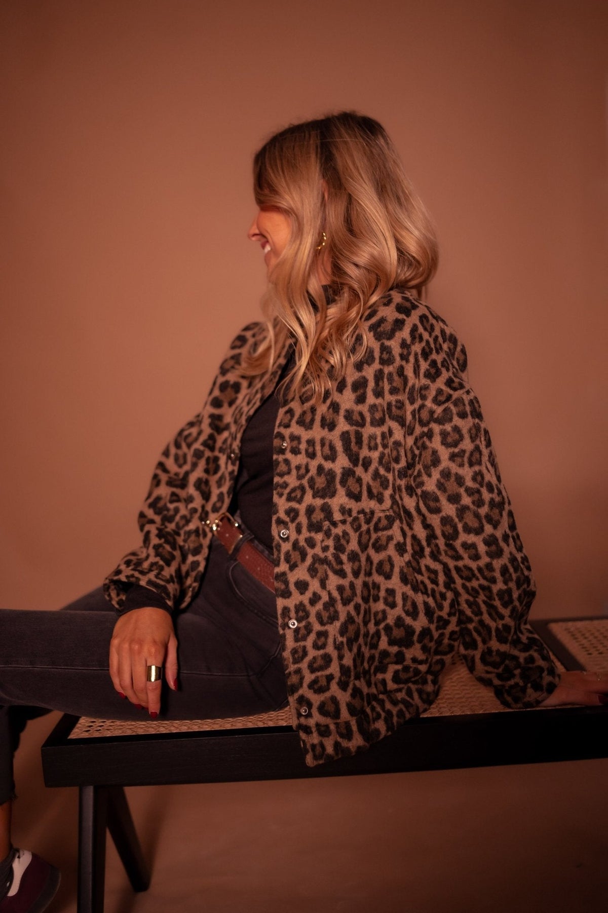 Romi™ | Trendy Jas Met Luipaardprint 3