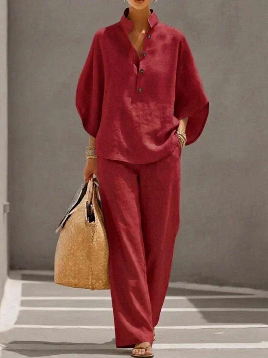 Elin™ | Elegante Relaxte Tweedelige Set