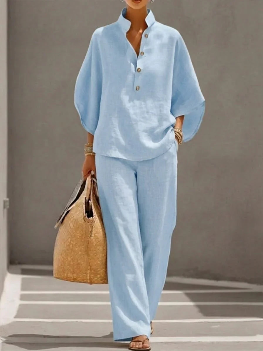 Elin™ | Elegante Relaxte Tweedelige Set