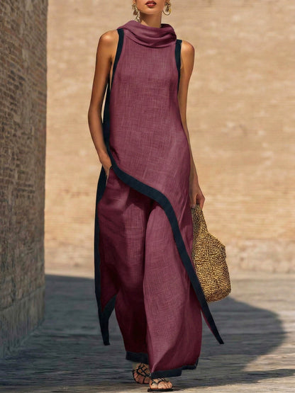 Maren™ | Elegante Tweedelige Set Met Snit