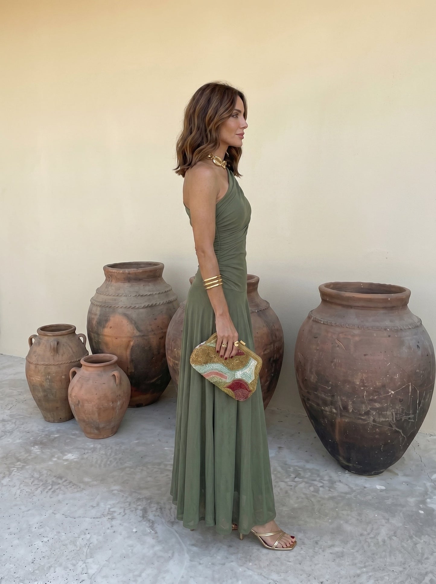 Lena™ | Moderne Maxi Jurk