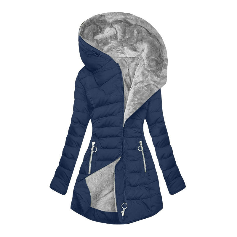 Eline™ | Warme Gewatteerde Winterjas Met Capuchon 6