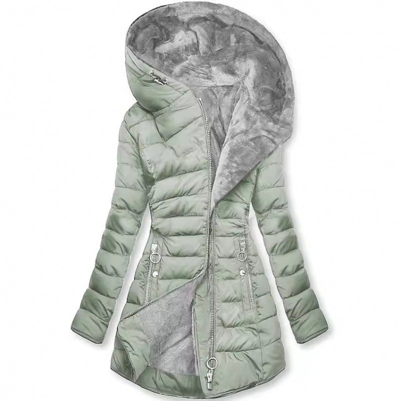 Eline™ | Warme Gewatteerde Winterjas Met Capuchon