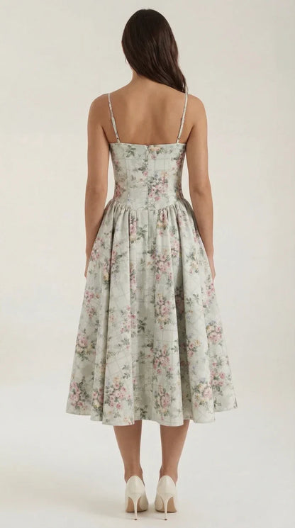 Mila™ | Elegante Midi Jurk Met Bandjes