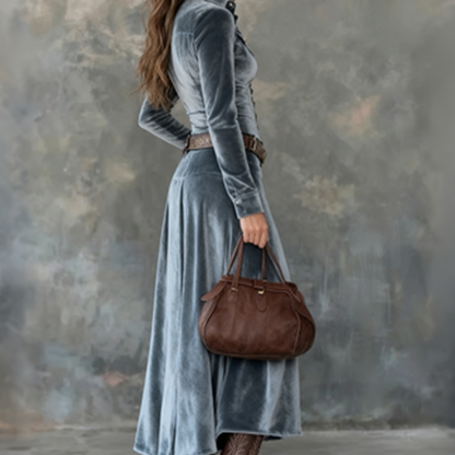 Vena™ | Moderne Flowy Maxi Jurk