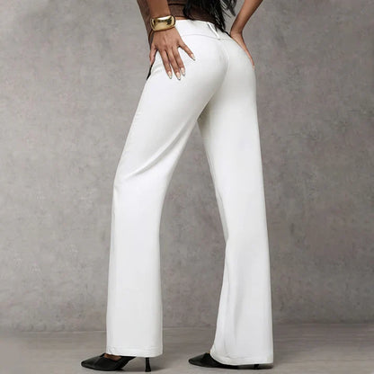 Sanne™ | Elegante Wijde Pijp Broek