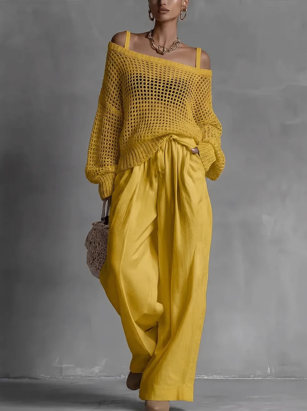 Clarisse™ | Off Shoulder Tweedelige Set