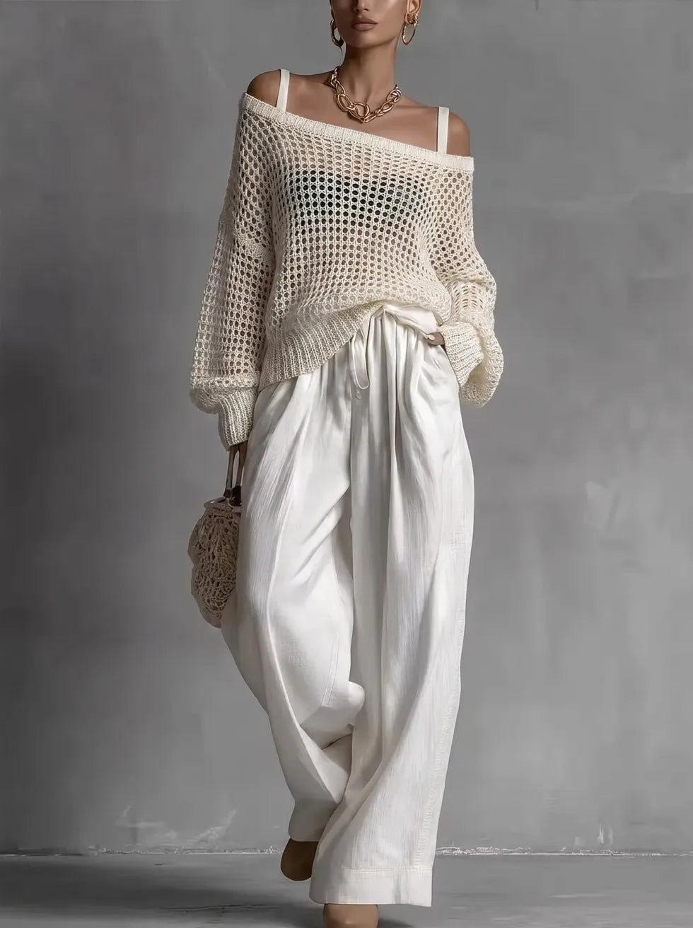 Clarisse™ | Off Shoulder Tweedelige Set