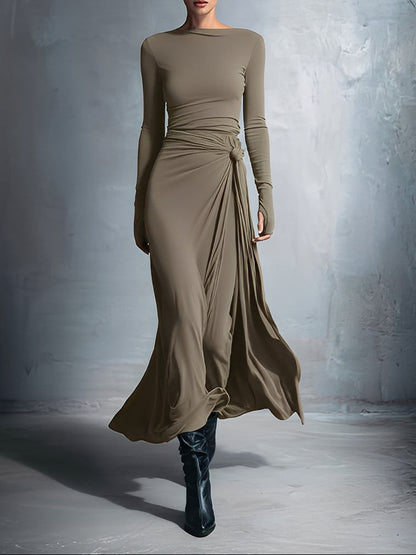 Veya™ | Elegante Vloeiende Maxijurk
