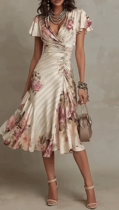 Vina™ | Stijlvolle Wikkel Midi Jurk (copy)