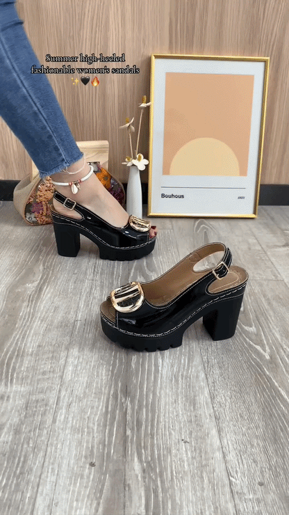 Bodi™ | Stijlvolle Platform Sandalen