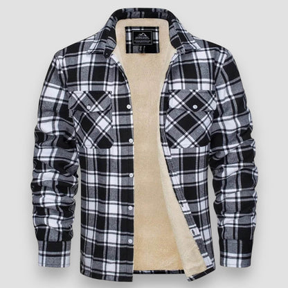 Axel™ | Casual Geruite Shirt Jas