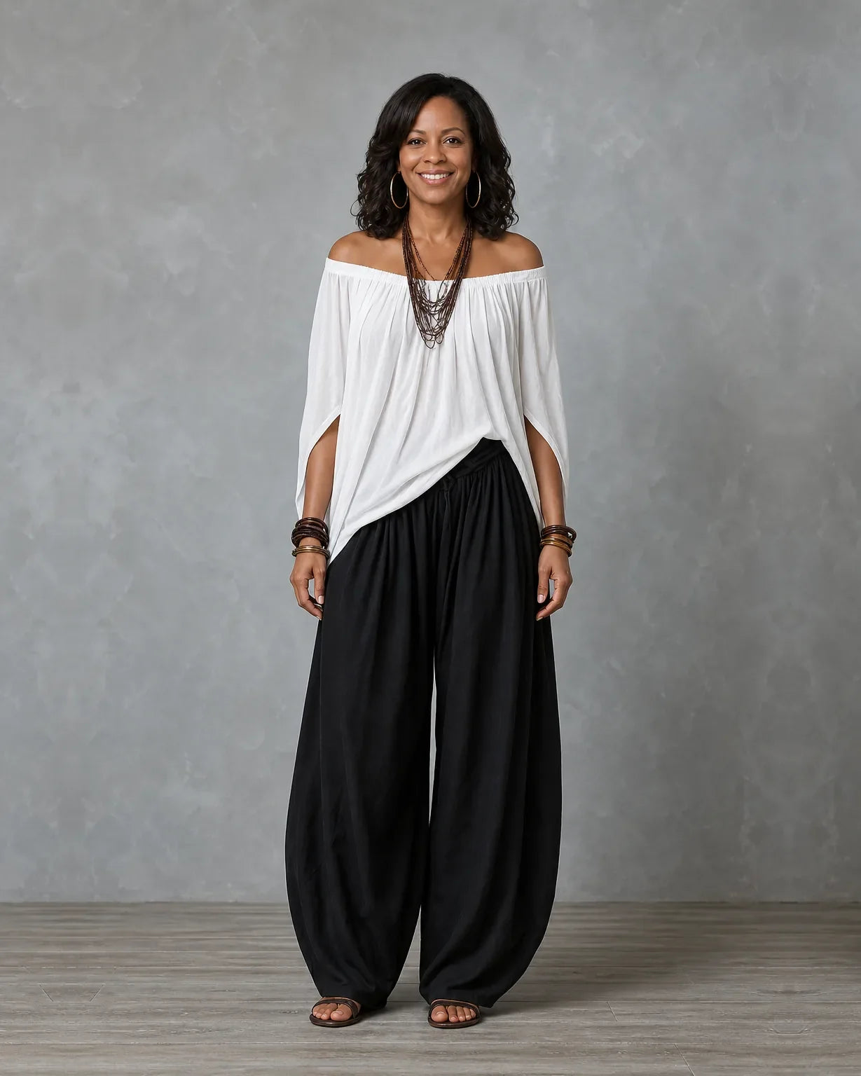 Loes™ | Relaxte Off-Shoulder 2-Delige Set