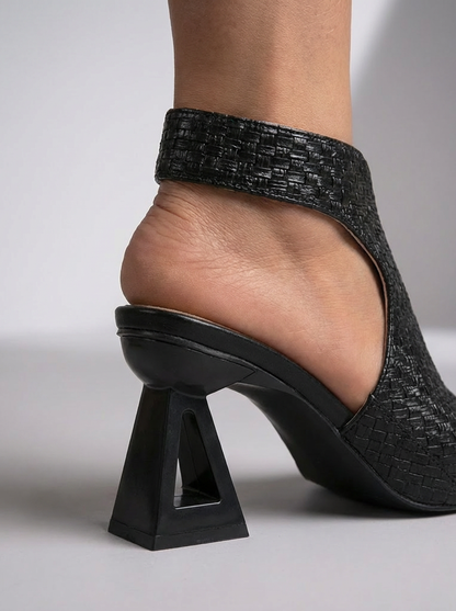 Vittoria™ | Gevlochten Sandalen Met Hak